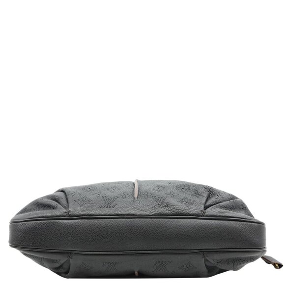 Louis Vuitton  Selene MM Mahina Leather Tote Shoulder Bag Black - Picture 10 of 16